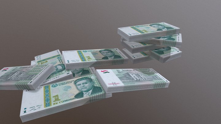 як сомонӣ Тоҷикӣ 3D Model
