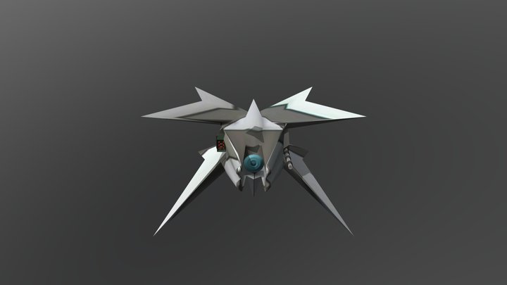 Space Ship 3D Model