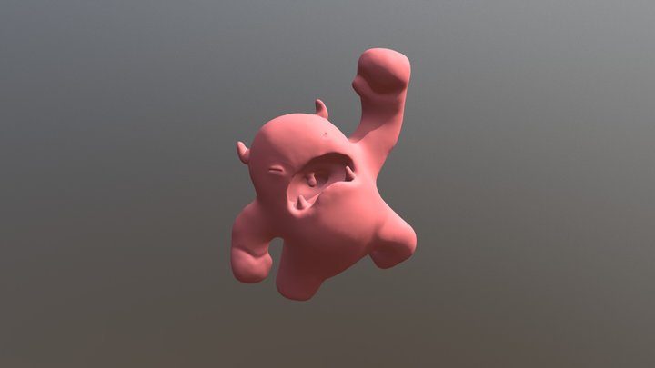 Melvin sculpture 3D Model