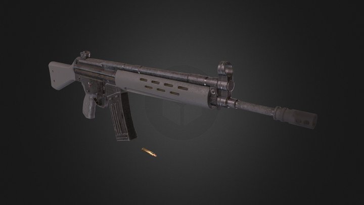 hk-43 3D Model