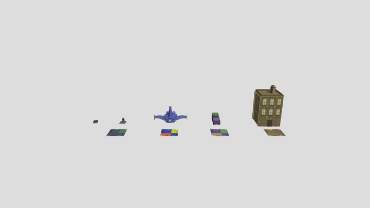 HOMEWORK COLORS XYZ 3D Model