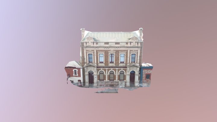 Bank of Adelaide Lipson St Pt Adelaide. 3D Model