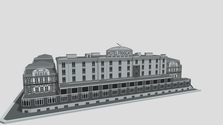 Le HAVRE ( FRANCE) Hotel Frascati 3D Model