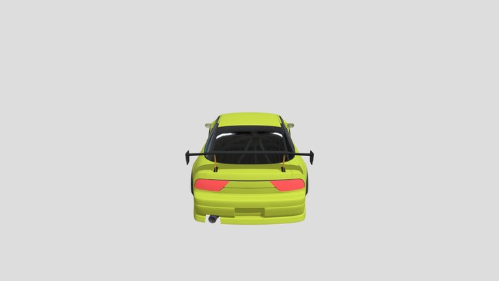 nissan-180sx-v1 3D Model