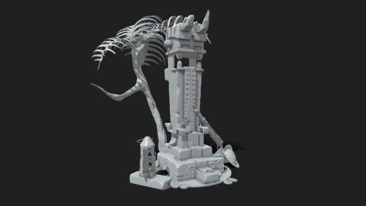 Slayer's Camp 3D Model