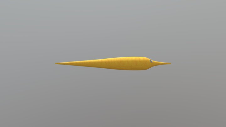 Worm on a String 3D Model