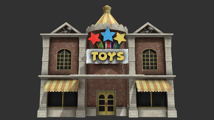 Poppy Playtime 3 Toy Store – Modello 3D gratuito STL