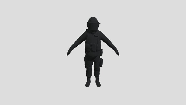 Swat 3D Model