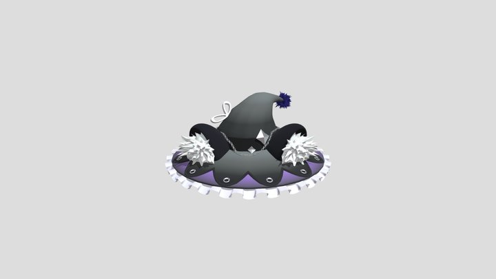 Shiori Witch Hat 3D Model