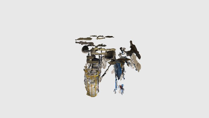 Overhead walkway 3D Model