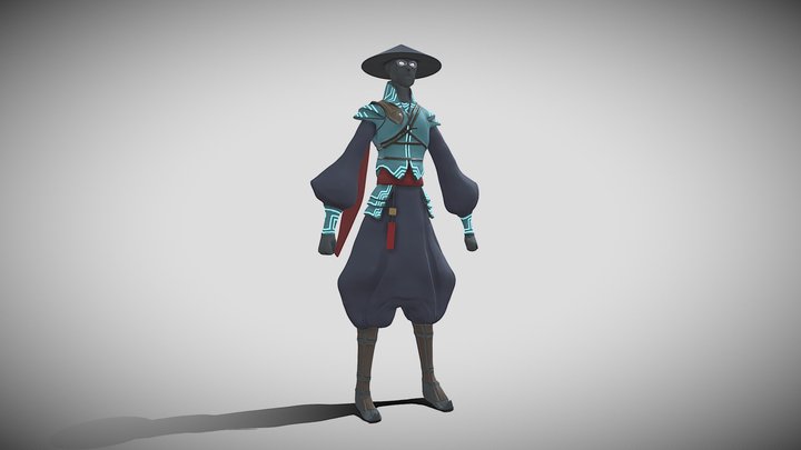 Final_Ninja_P 3D Model