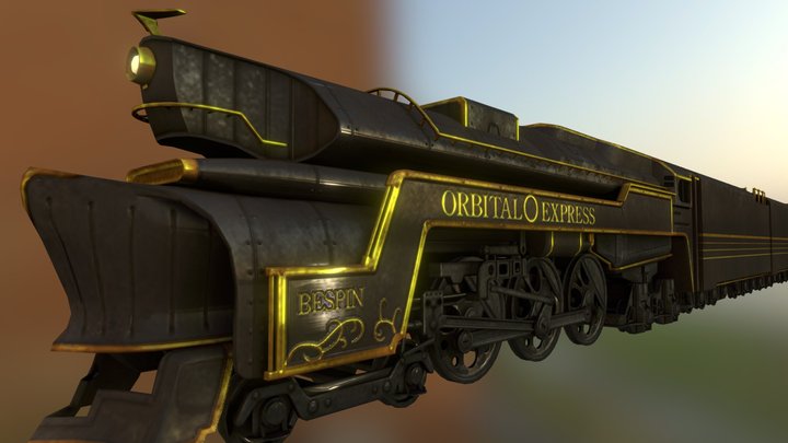 Journey of orbital express 3D Model