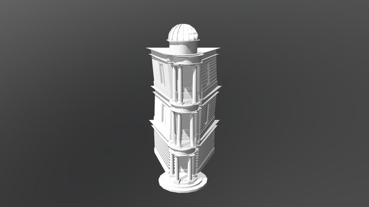 Gringotts Bank 3D Model