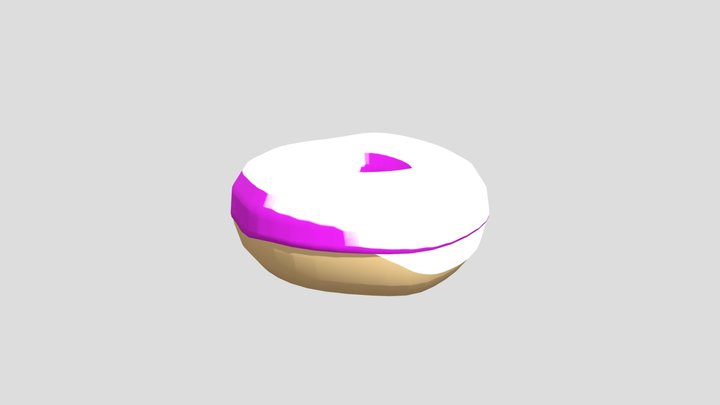 Donut 3D Model