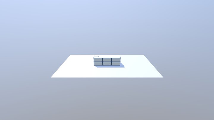 Container birou de vanzare pret 3D Model