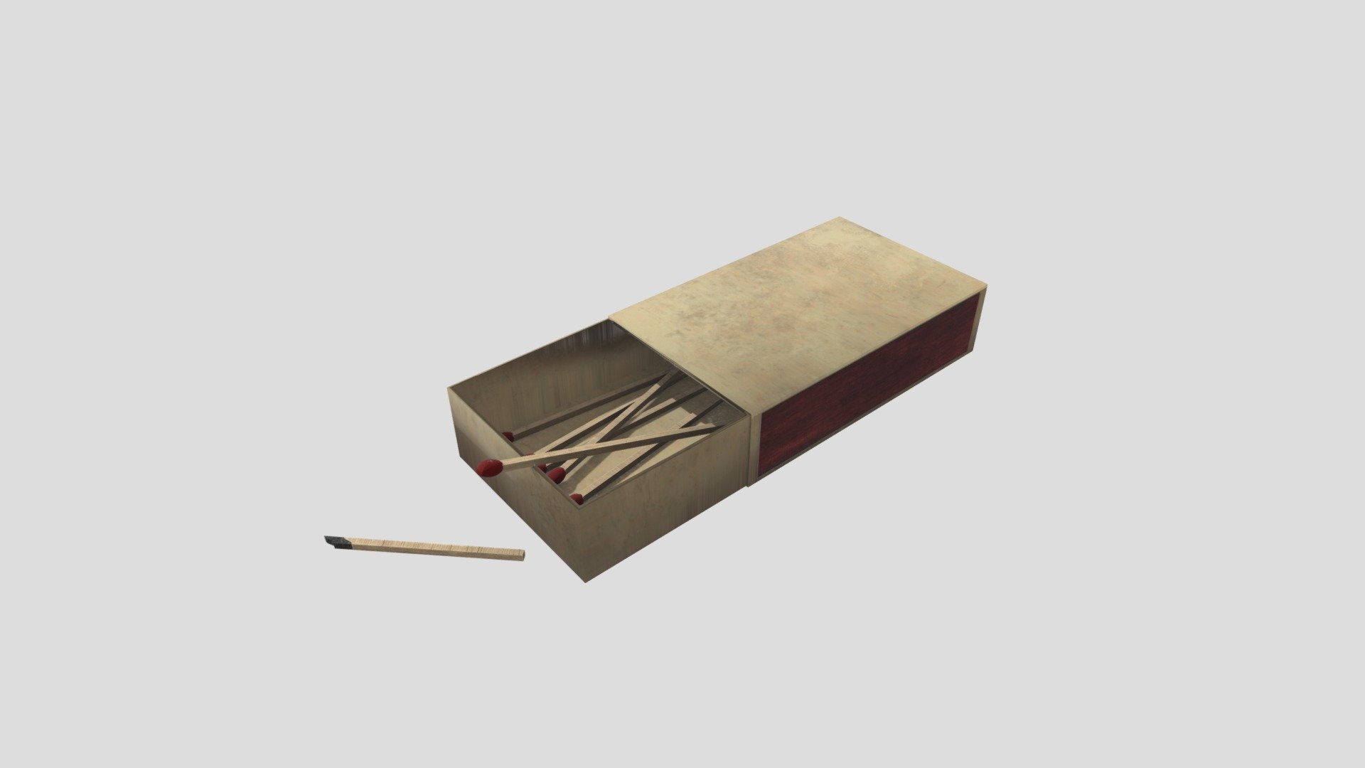 Fire_Matches-02/10 - 3D model by elthant223 [61b3b2e] - Sketchfab
