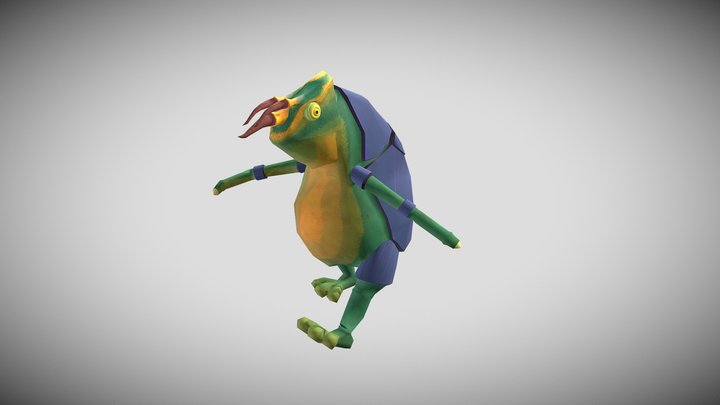 Reptisect 3D Model