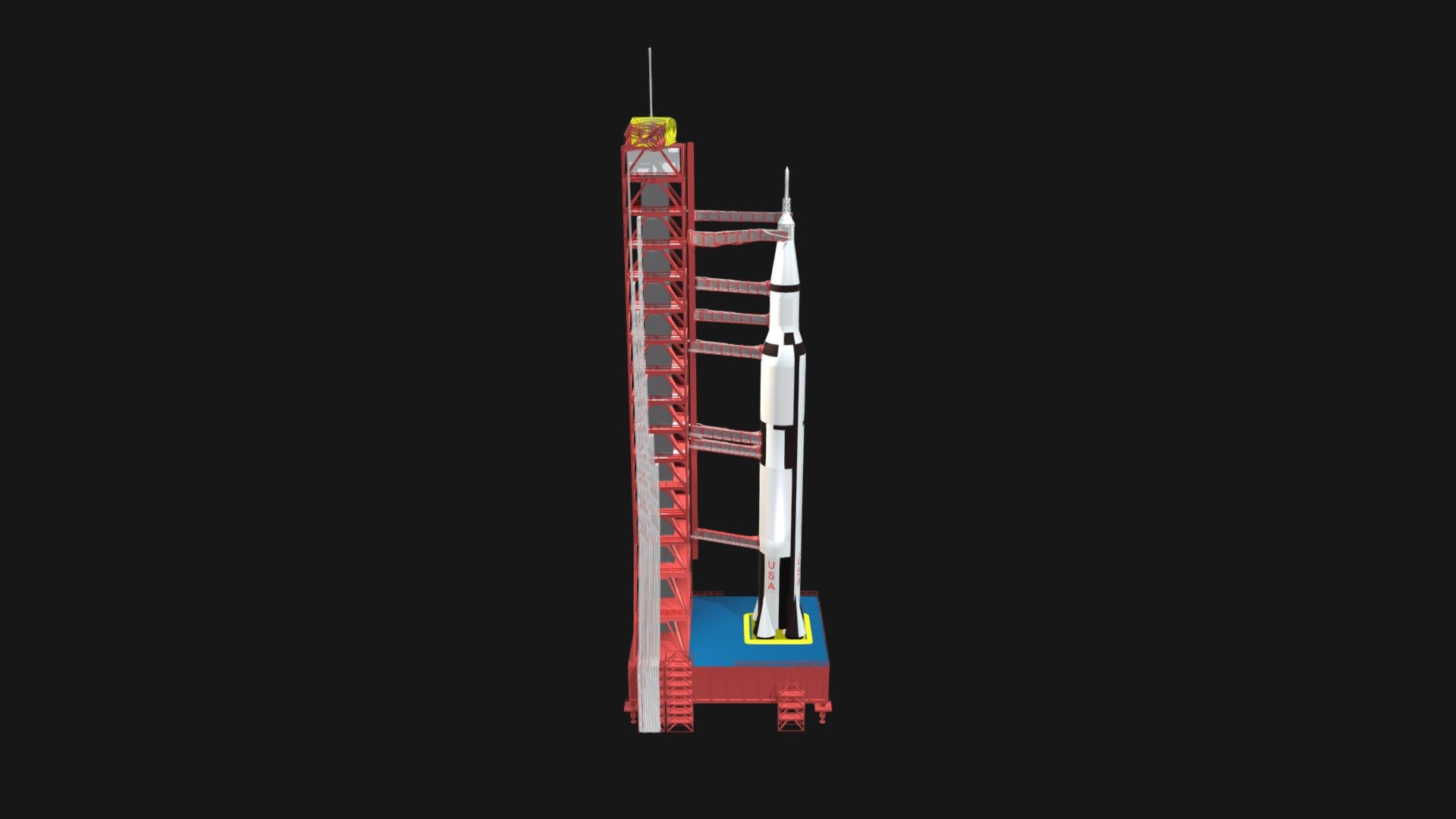 SATURN V & LAUNCH COMPLEX