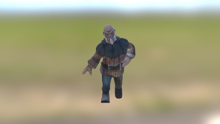 數媒動畫1A_105051044_游軒宏 3D Model