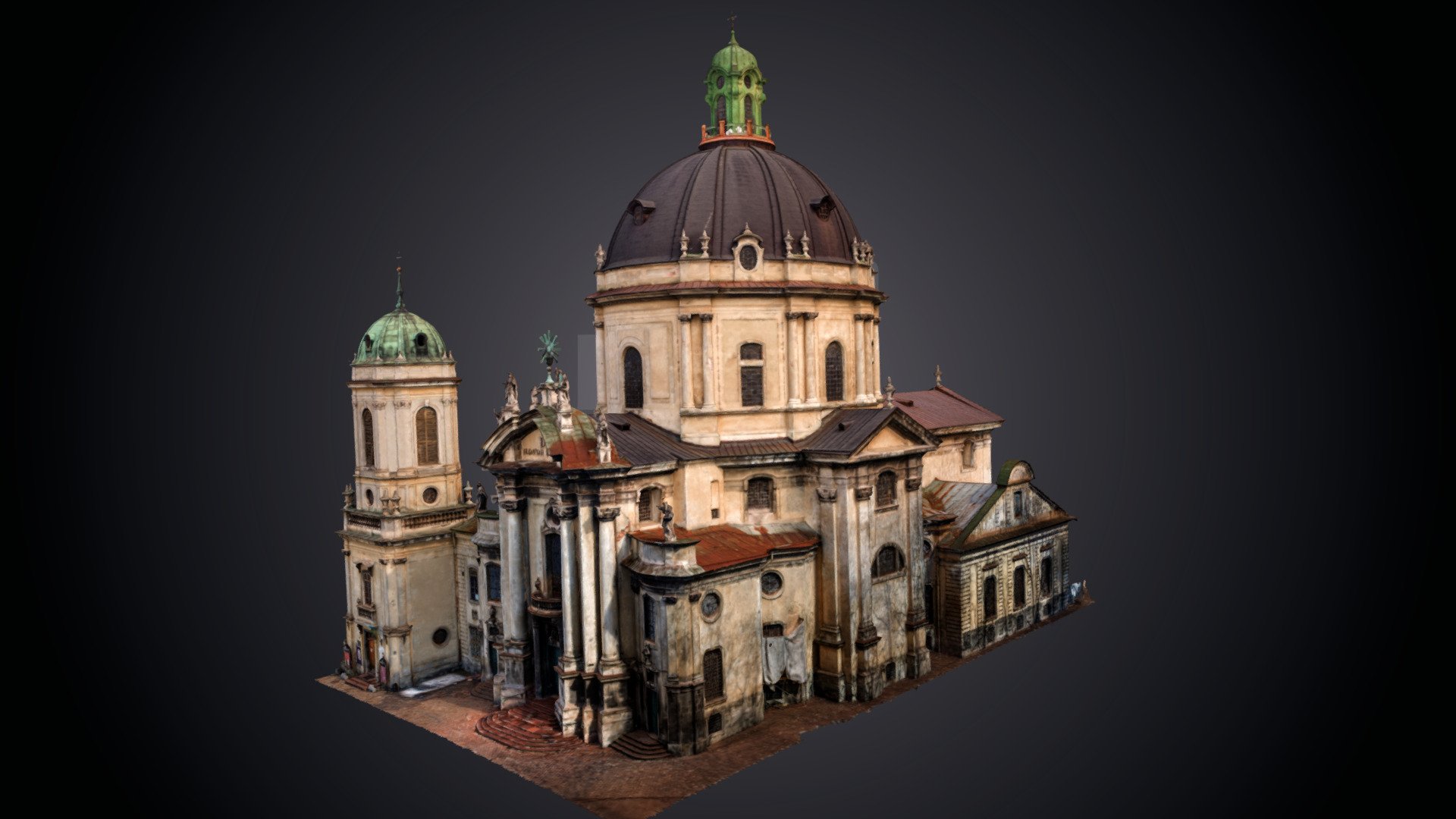 Dominican Church, Lviv - 3D model by POLONIKA Institute (@POLONIKA ...