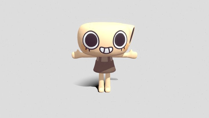 Shelly fossilian dandys world ^^ 3D Model