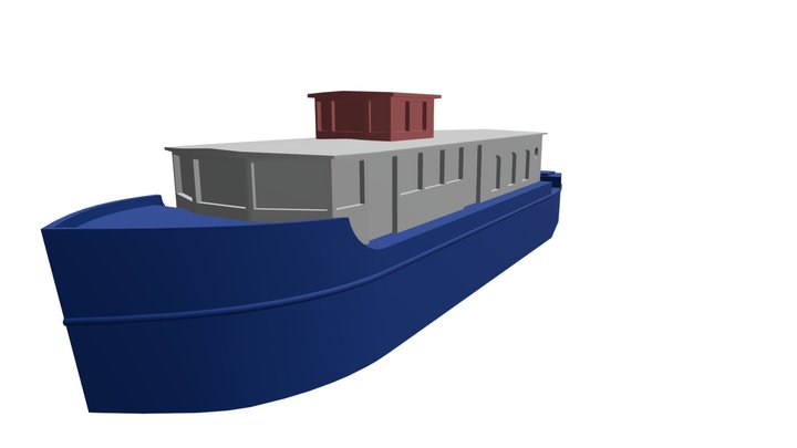 Ship - AdFontes 3D Model