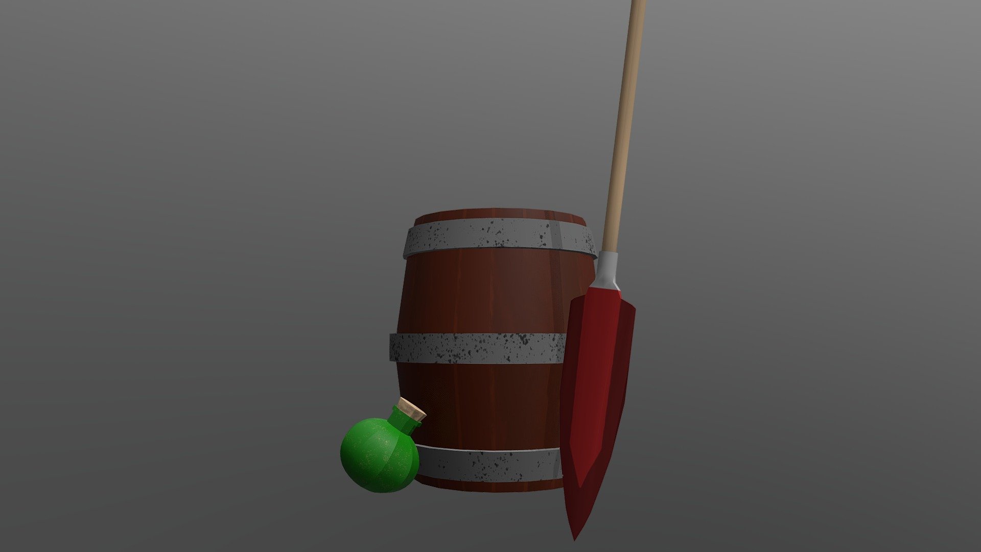 Dungeon Props #2 - Download Free 3D model by ch.tupas14 [61b5e13 ...
