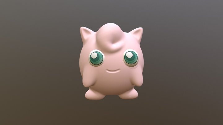 Jigglypuff 3D Model