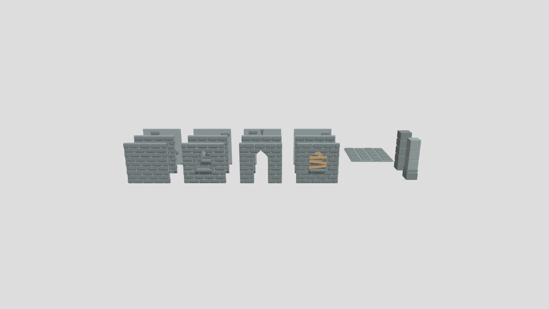 Dungeon parts for college course