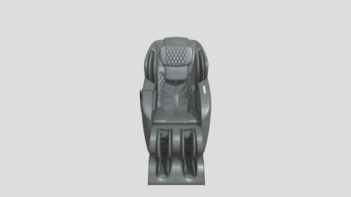 Athletic- Pro-brown- Rebalanse- Massage- Chair 3D Model