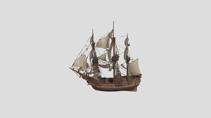 Sailing Majesty 3D Model