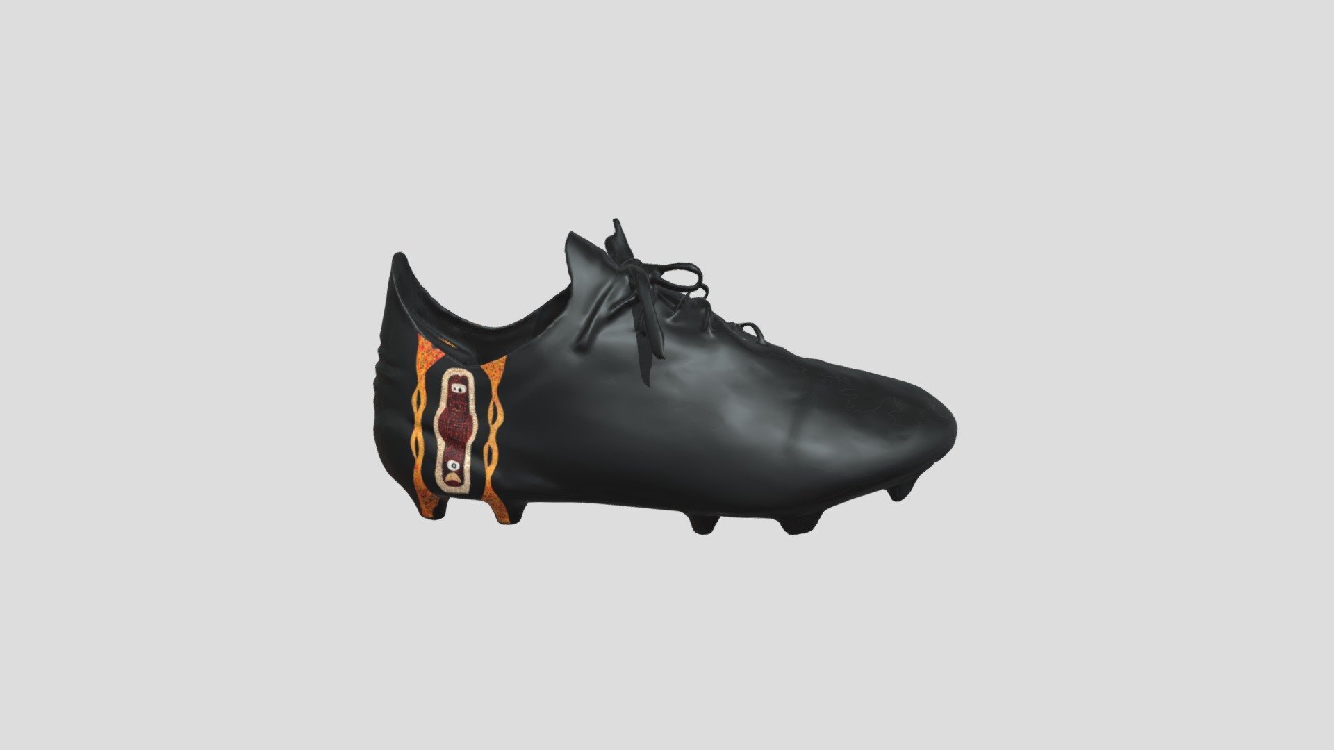 Indigenous boot_usdz Download Free 3D model by Appsbypaulhamilton