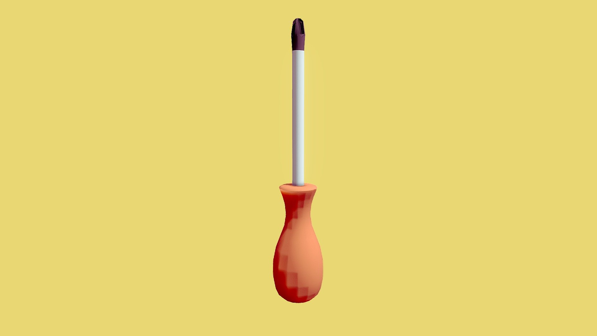 Screwdriver Philips (Low Poly)