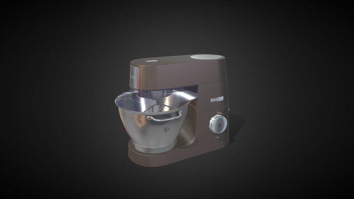 Kenwood Kmix Espresso Machine 3D model