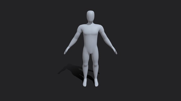 Human base 3D Model