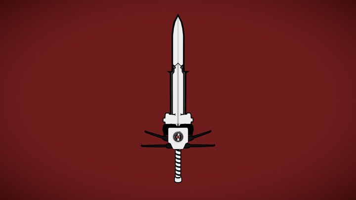 Caldescratch- Daves Sword (Homestuck) 3D Model