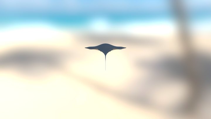 Sting Ray 3D Model