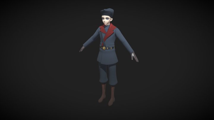 [ANIME] Umi-character 3D Model