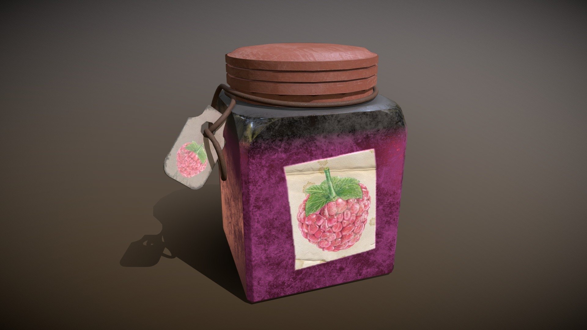 casual-jar-of-raspberry-jam-download-free-3d-model-by-incg5764