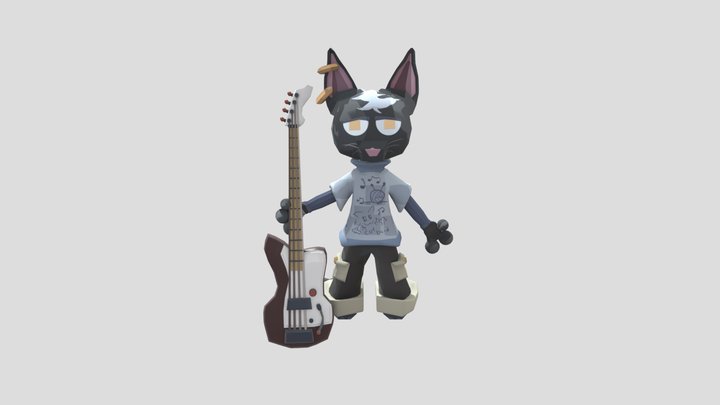 cat getar wordskills NCL 3D Model
