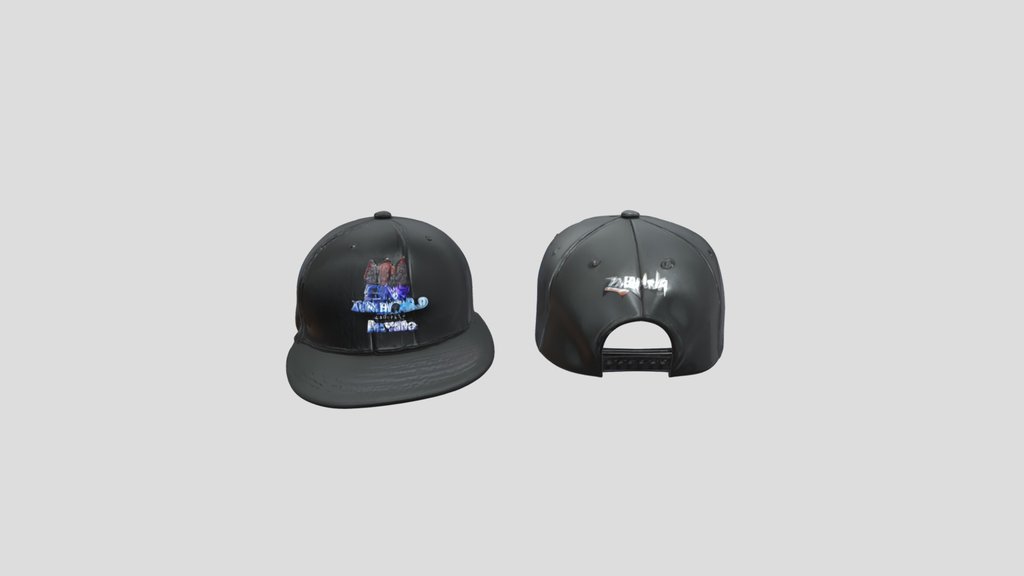 Black baseball cap