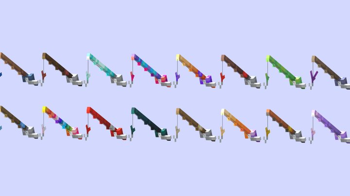 Ultimate Fishing Rods V.3 3D Model