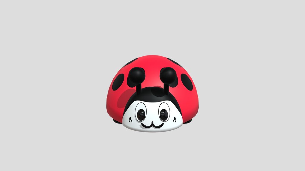 Ladybug Red Cube Animal