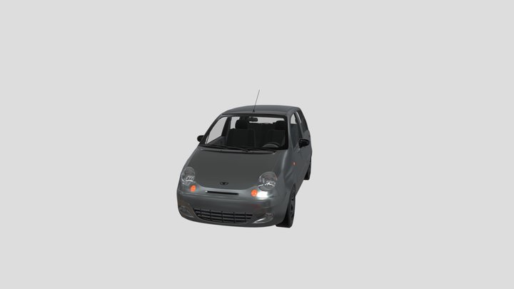 Daewoo-matiz 3D Model
