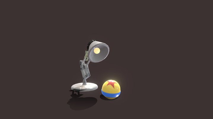 Worldskills 2025 Pixar Lamp Practice 3D Model