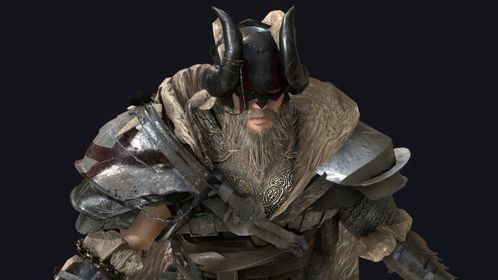 Viking 3D Model