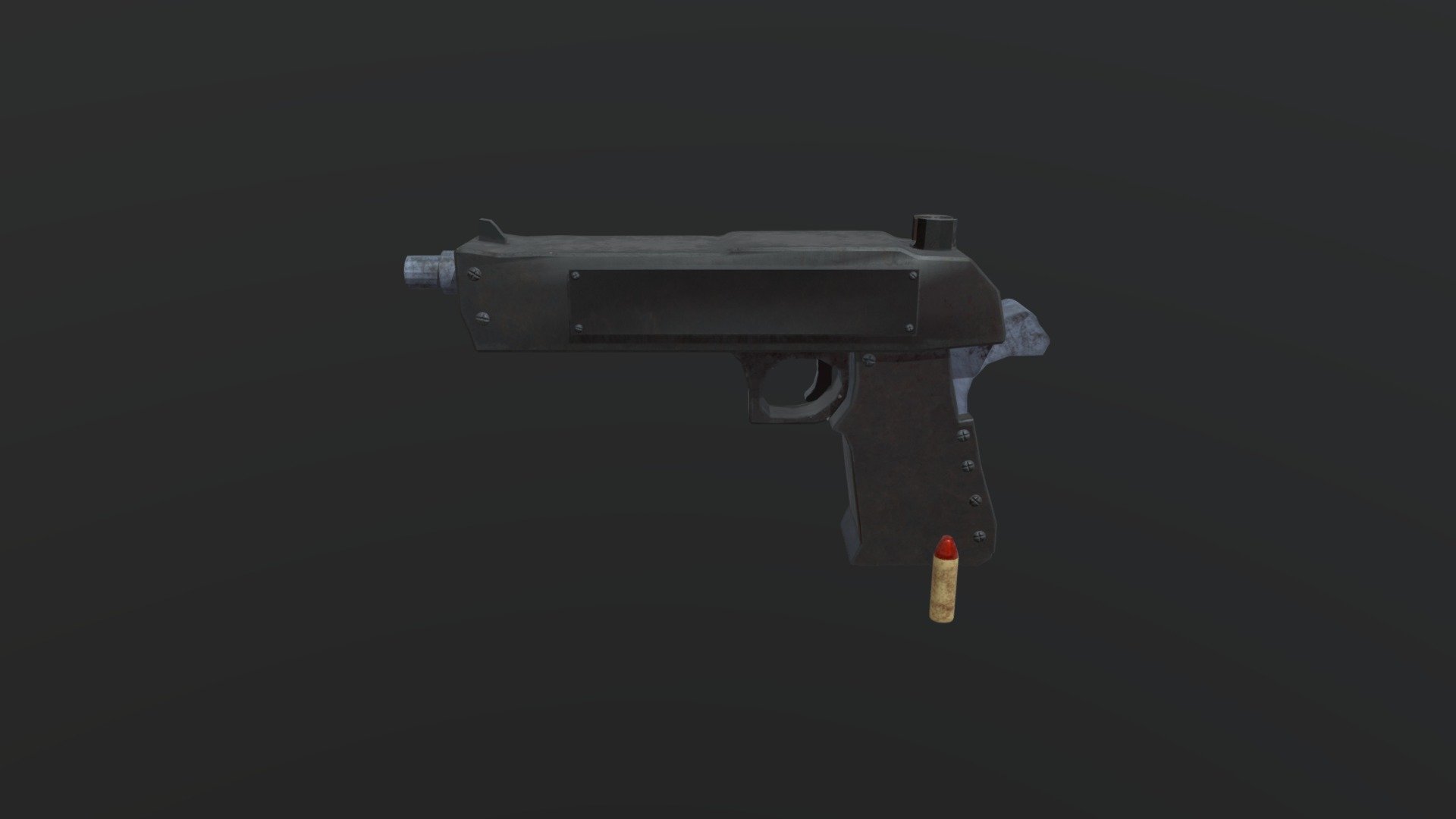 Gun And Bullet