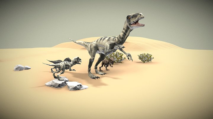 Velociraptor and velokids – Modèle 3D gratuit STL