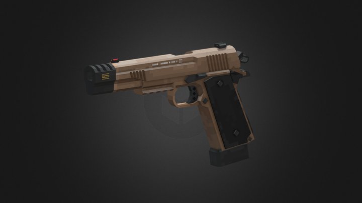 [TACZ] M1911 custom 3D Model