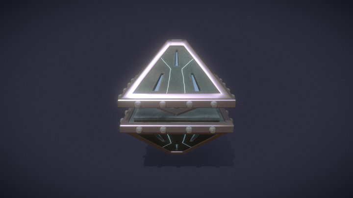 "CrytsalDeath" Grenade Atlantis 3D Model